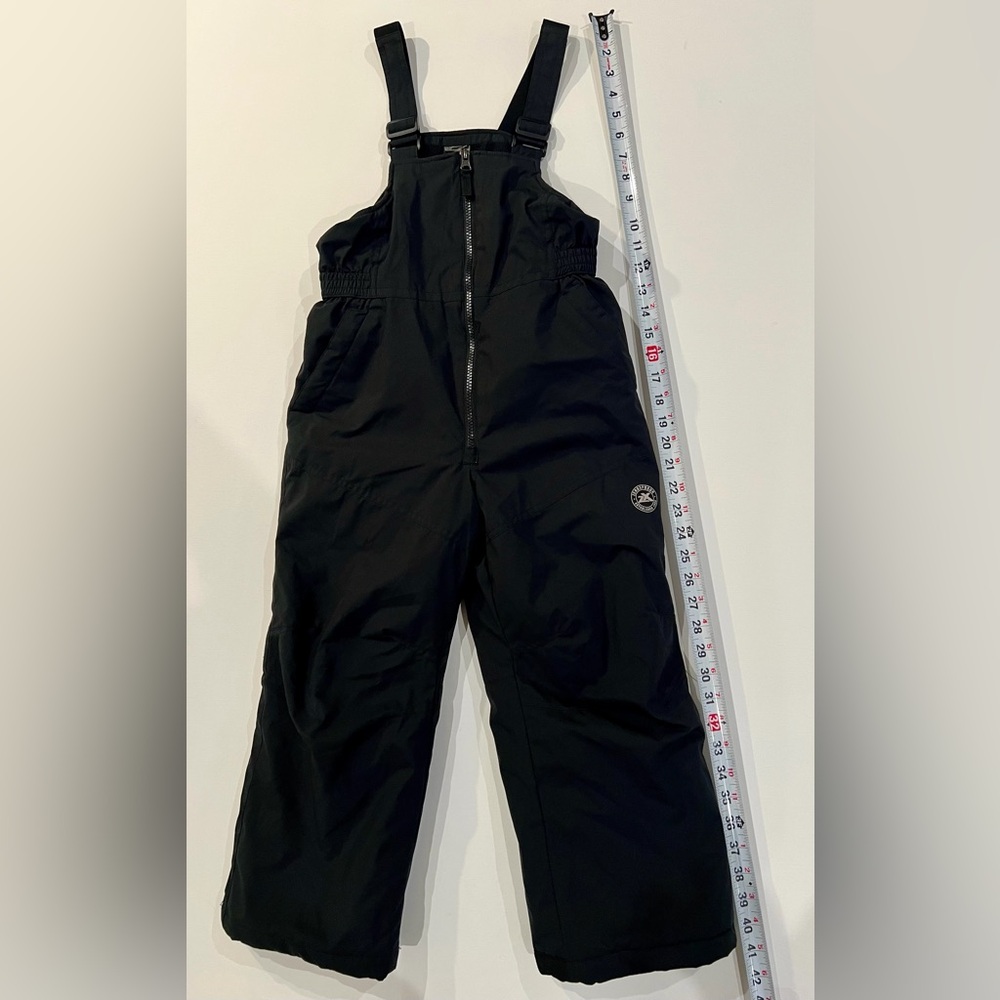 ZeroXposur Kids Small 6 7 Black Winter Snow Suit Bib Overalls Ski Suit - Picture 2 of 12